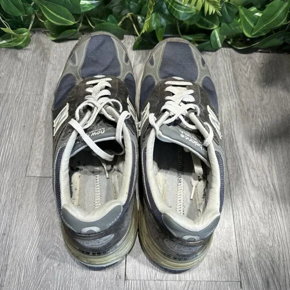 New Balance 993 Blue Running Sneakers Shoes MR993NV Men's Sz 15 2E
